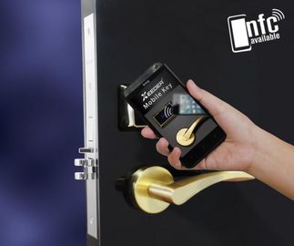 中国 Rfidのホテルのミラーのポーランド語と電子ドア ロックのL9106/9206-NFC銅 サプライヤー